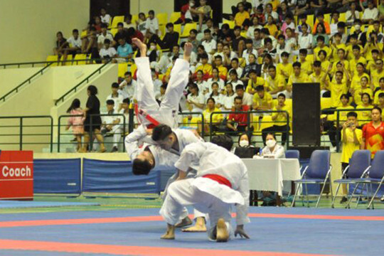 Hà Nội xếp thứ Ba toàn đoàn tại Giải vô địch trẻ Karate quốc gia năm 2022