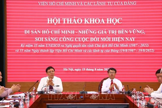 Phát huy giá trị bền vững của di sản Hồ Chí Minh trong công cuộc đổi mới hiện nay