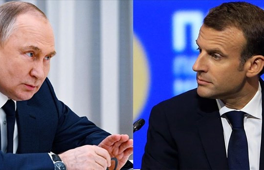 Tổng thống Nga điện đàm với người đồng cấp Pháp về tình hình Ukraine