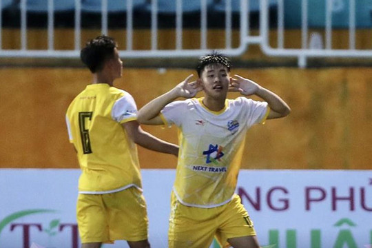 U15 Sông Lam Nghệ An lần thứ tư vô địch giải U15 quốc gia