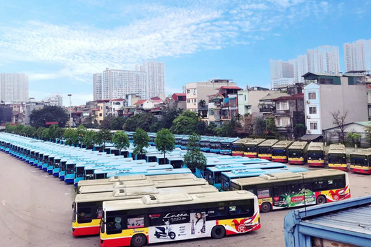 Transerco thực hiện gần 11.000 lượt xe buýt/ngày trong dịp lễ Quốc khánh 2-9