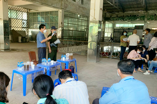 Quận Thanh Xuân: Hoàn thành việc cưỡng chế một số diện tích tại chợ Khương Đình