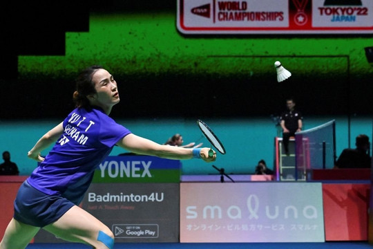 Thua tay vợt số 2 thế giới, Vũ Thị Trang dừng bước ở Giải cầu lông vô địch thế giới