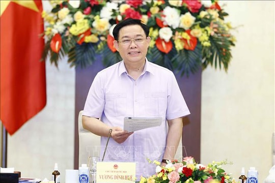 Chủ tịch Quốc hội Vương Đình Huệ dự Hội thảo góp ý dự thảo Luật Đất đai (sửa đổi)