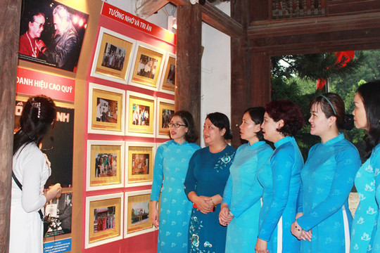 Khánh thành Khu trưng bày hình ảnh về sự nghiệp, thân thế đồng chí Nguyễn Thị Định