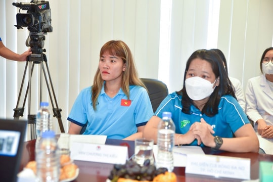 Tuyển thủ quốc gia Chương Thị Kiều được phẫu thuật tại Vinmec để chuẩn bị cho World Cup 2023