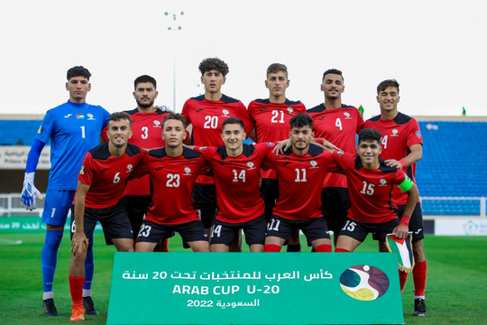 Đội tuyển U20 Palestine mang đội hình cực mạnh sang Việt Nam
