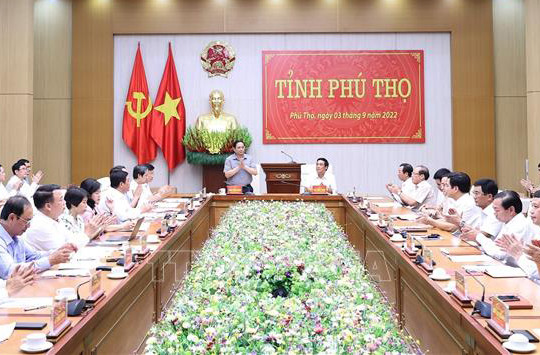 Thủ tướng Phạm Minh Chính: Xây dựng Phú Thọ thành trung tâm kết nối kinh tế