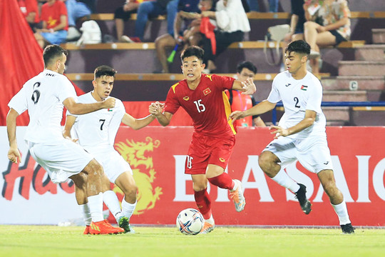 U20 Việt Nam hòa đáng tiếc U20 Palestine trong trận giao hữu quốc tế