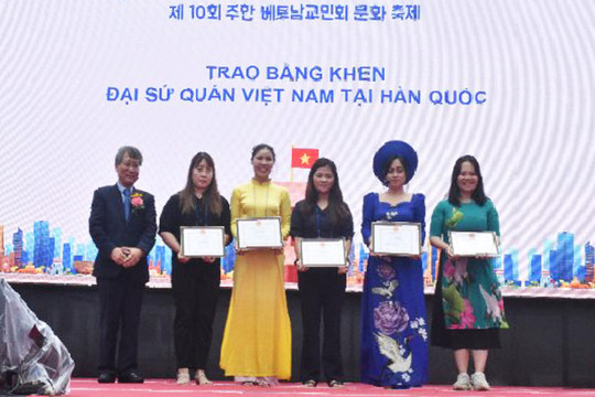 Sôi nổi các hoạt động Lễ hội Văn hóa Việt Nam lần thứ 10 năm 2022 tại Hàn Quốc