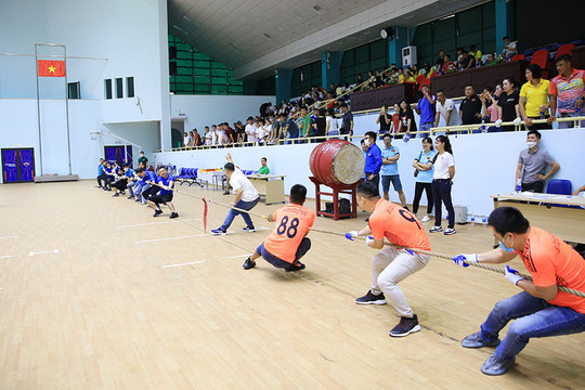 Gần 450 vận động viên tham gia Hội khỏe Đoàn Khối các cơ quan thành phố Hà Nội