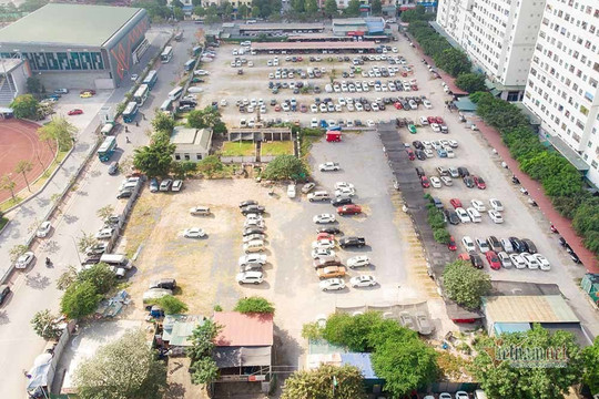 Còn 65 ô quy hoạch bãi đỗ xe tại quận Hoàng Mai  chưa có nhà đầu tư