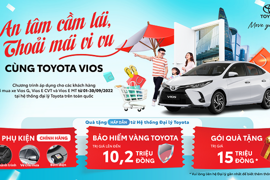 Khám phá những lý do giúp Toyota Vios chiếm lĩnh thị trường ô tô Việt Nam
