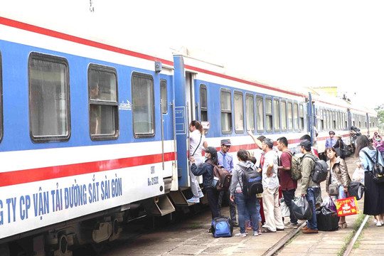 Công ty Vận tải đường sắt Sài Gòn giảm 30% giá của 5.000 vé tàu