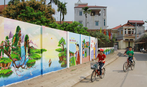 Tạo hệ sinh thái nông thôn mới Hà Nội