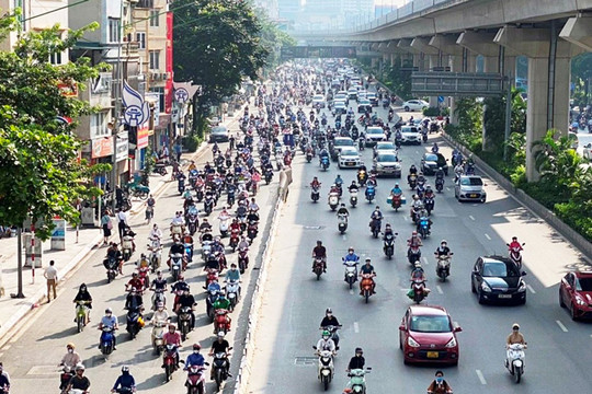 Kéo dài thời gian thí điểm phân làn đường Nguyễn Trãi đến hết năm 2022