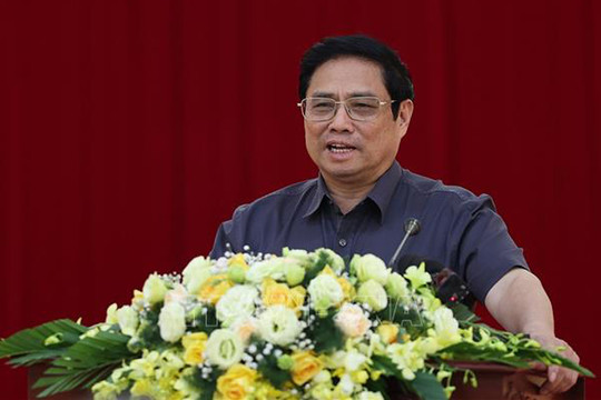 Thủ tướng Phạm Minh Chính: Yên Bái phải phát triển theo hướng ''Xanh, hài hòa, bản sắc và hạnh phúc''