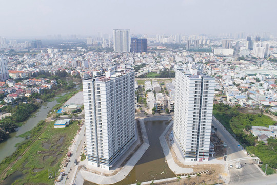 Lượt tìm kiếm bất động sản thành phố Hồ Chí Minh tăng mạnh hơn Hà Nội
