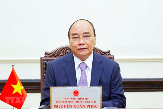 Chủ tịch nước Nguyễn Xuân Phúc hội kiến Nhà Vua Nhật Bản
