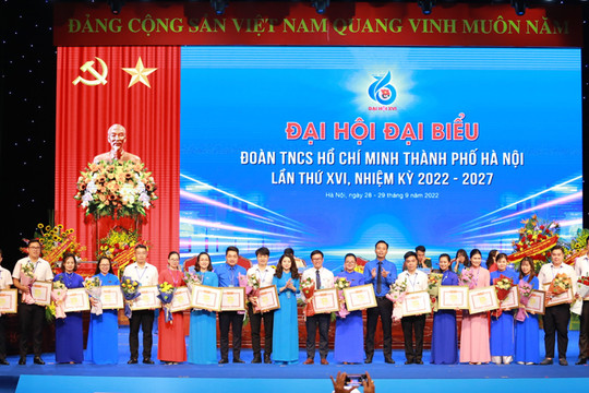 Đại hội đại biểu Đoàn Thanh niên thành phố Hà Nội lần thứ XVI thành công tốt đẹp