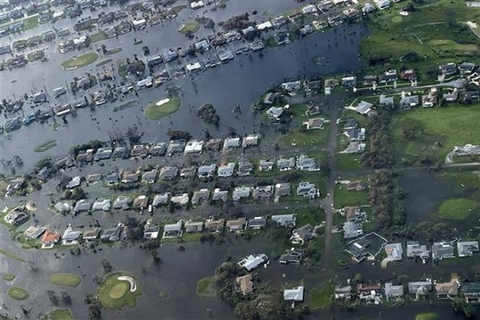 Mỹ: Bão Ian gây ngập lụt nghiêm trọng nhất trong 500 năm tại Florida