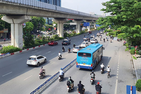 Làn đường riêng - động lực thúc đẩy vận tải công cộng phát triển