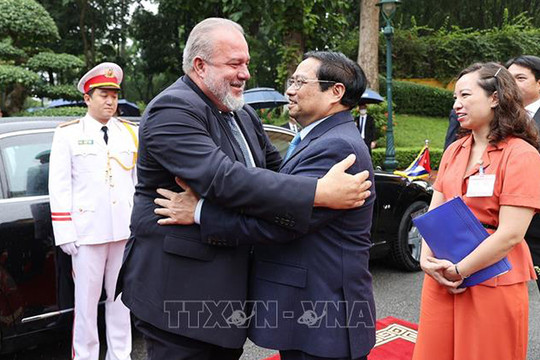 Thủ tướng Cuba kết thúc tốt đẹp chuyến thăm hữu nghị chính thức Việt Nam