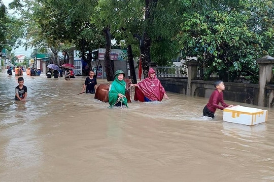 Thành phố Hà Nội hỗ trợ tỉnh Nghệ An 3 tỷ đồng khắc phục thiệt hại do mưa lũ