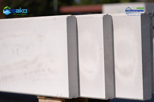 Tấm bê tông nhẹ ALC - giải pháp làm tường sàn xây nhà lắp ghép thông minh