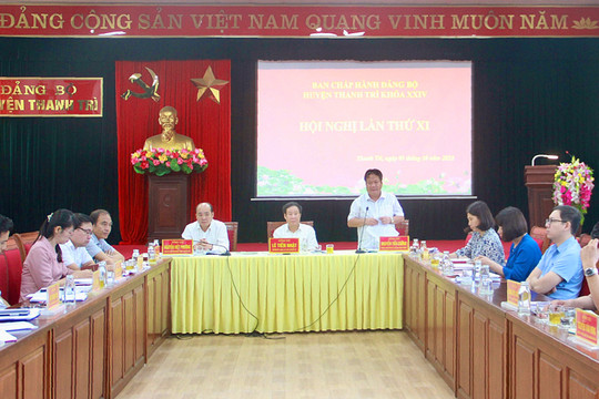 Huyện Thanh Trì: Tổng giá trị sản xuất đạt hơn 10.914 tỷ đồng