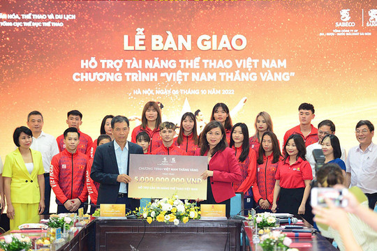 Thể thao Việt Nam nhận tài trợ 5 tỷ đồng, đầu tư cho các vận động viên dự Asiad 2023, Olympic 2024
