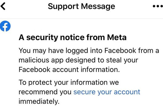 Meta khuyến nghị hơn 1 triệu người dùng Facebook đổi mật khẩu