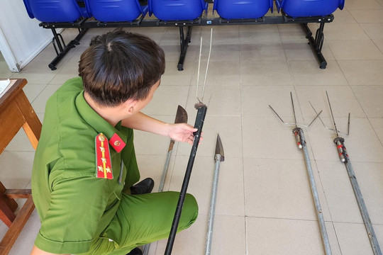 Đà Nẵng: Ngăn chặn nhóm thanh thiếu niên mang vũ khí tự chế giải quyết mâu thuẫn