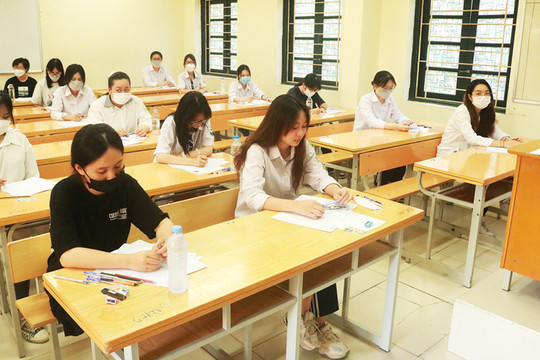 Thí sinh đăng ký thi đánh giá năng lực của Đại học Quốc gia Hà Nội từ tháng 2-2023