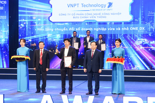 Trao 49 giải thưởng Chuyển đổi số Việt Nam năm 2022
