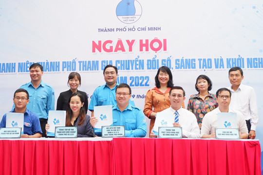 Ngày hội ''Thanh niên thành phố Hồ Chí Minh với chuyển đổi số, sáng tạo và khởi nghiệp''