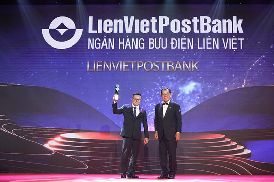 LienVietPostBank nhận giải thưởng “Doanh nghiệp xuất sắc châu Á 2022”