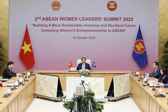 Thủ tướng Phạm Minh Chính dự Hội nghị Thượng đỉnh Lãnh đạo nữ ASEAN lần thứ hai