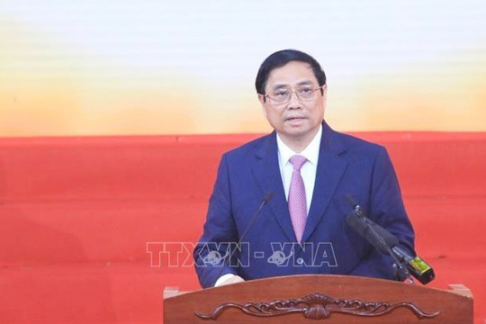 Thủ tướng Phạm Minh Chính: Chính phủ tiếp sức để đội ngũ doanh nhân, cộng đồng doanh nghiệp phát triển