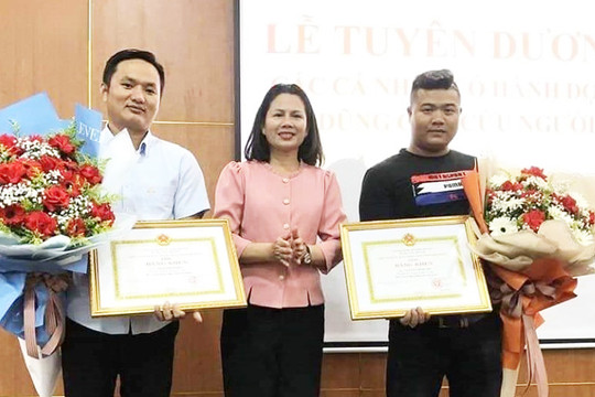 Hai thanh niên dũng cảm cứu người tại Đắk Nông được khen thưởng