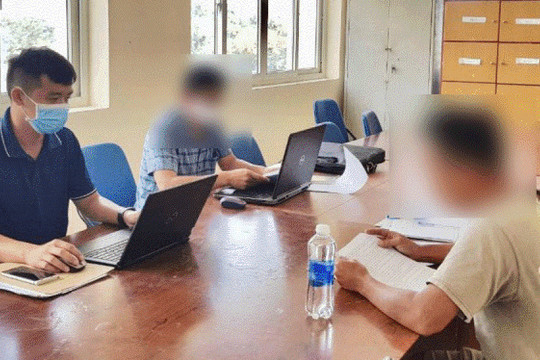 Công an thành phố Hồ Chí Minh làm việc với 4 cá nhân đăng thông tin sai sự thật trên không gian mạng