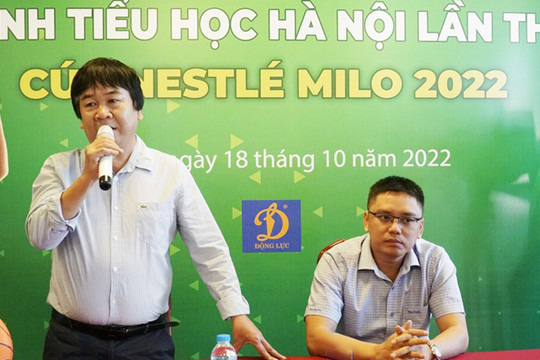 Bốc thăm xếp lịch thi đấu Giải Bóng rổ học sinh tiểu học Hà Nội 2022