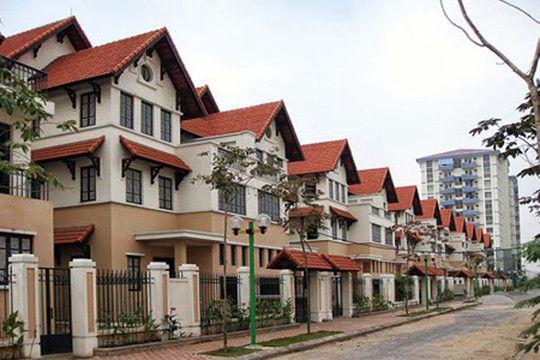 Nhà ở liền kề, biệt thự tại Hà Nội tăng giá 18-36%
