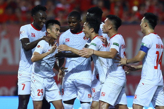 Đánh bại Hà Nội FC 3-2, Hải Phòng FC áp sát ngôi đầu V-League 2022