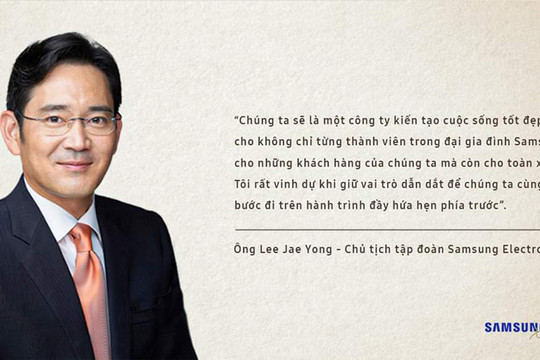 Ông Lee Jae Yong là Chủ tịch Tập đoàn Samsung Electronics