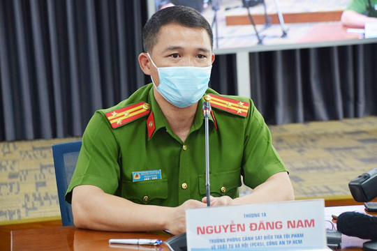 Cách hết chức vụ trong Đảng đối với Đại tá công an Nguyễn Đăng Nam