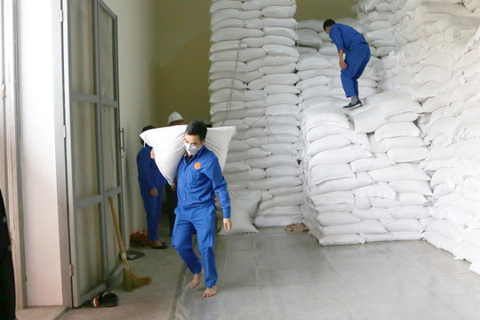 Xuất cấp hơn 100.000 tấn gạo dự trữ