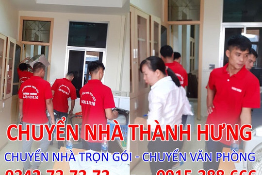 Dịch vụ chuyển nhà - chuyển văn phòng tại Hà Nội - Thành Hưng