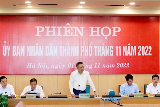 UBND TP Hà Nội họp, xem xét về danh mục dự án thu hồi đất