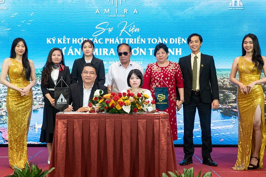 Ra mắt dự án đô thị vệ tinh Amira Chơn Thành, diện tích hơn 55ha